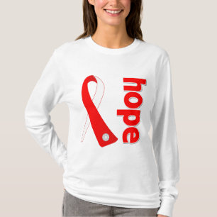 Myelodysplastic Syndrom-Hoffnungs-Band T-Shirt