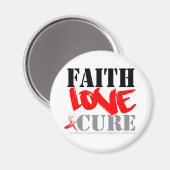 Myelodysplastische Syndrom Glaubenssenkung Liebe Magnet (Vorderseite/Rückseite)