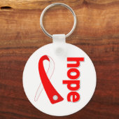 Myelodysplastische Syndrome Hope Ribbon Schlüsselanhänger (Vorderseite)