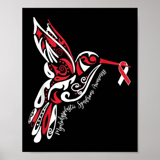 Myelodysplastisches Syndrom Mds Awareness Poster (Vorne)