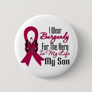Myeloma-Band-Held mein Sohn Button