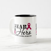 Myeloma-Held-Band Zweifarbige Tasse (Vorderseite Links)