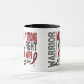 Myeloma-Krieger Tasse (Zentrum)