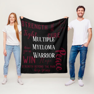 Myeloma-Kriegersdecke Fleecedecke
