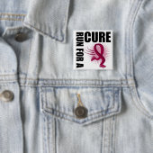Myeloma-Lauf für eine Heilung Button (Beispiel)