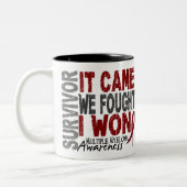 Myeloma-Überlebender, den es wir kam, kämpfte mich Zweifarbige Tasse (Links)