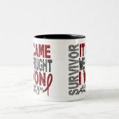 Myeloma-Überlebender, den es wir kam, kämpfte mich Zweifarbige Tasse (Mittel)