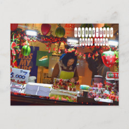 Myeong-dong in Südkorea Postkarte