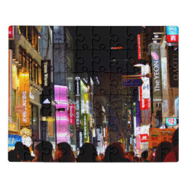 Myeongdong in Südkorea Puzzle
