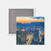 Myeongdong, Seoul, Südkorea Magnet (Vorderseite/Rückseite)