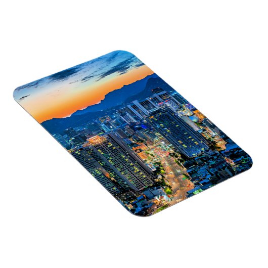 Myeongdong, Seoul, Südkorea Magnet (Rechte Seite)