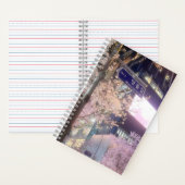 Myeongmul-gil Nocturne: Kirschblüten und Licht Notizblock (Innen)