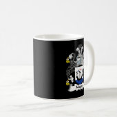 Myers Coat of Arms  Family Crest  Kaffeetasse (VorderseiteRechts)