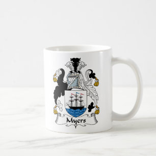 Myers-Familienwappen Kaffeetasse