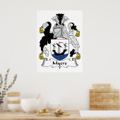 Myers Familienwappen Poster (Küche)