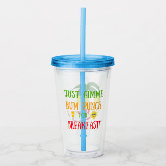 Myers "Rum Punch for Breakfast" Acryl Tumbler Acryltrinkbecher