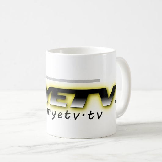 MYETV CUP (einfach) Kaffeetasse (VorderseiteRechts)