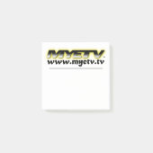 MYETV postit ® Post-it Klebezettel (Vorderseite)