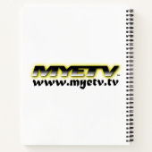 MYETV Spiralnotebook Notizblock (Rückseite)