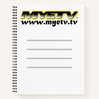 MYETV Spiralnotebook Notizblock