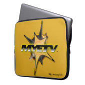 MYETVs Laptop-Sieb (Goldenrod-Farbe) in mehreren G Laptopschutzhülle (Vorderseite Links)