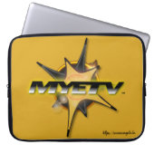 MYETVs Laptop-Sieb (Goldenrod-Farbe) in mehreren G Laptopschutzhülle (Vorderseite)