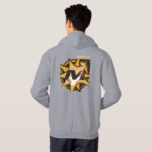MYETV's Man Hooded Sweatshirt MultiColor (Schwarz voll)
