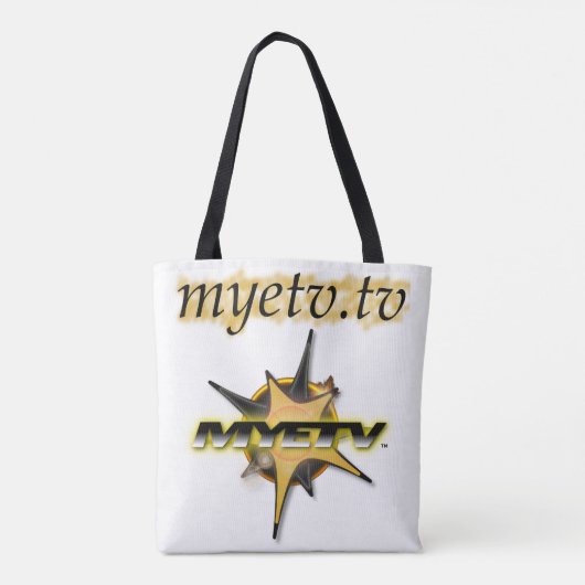 MYETVs Totbeutel (weiß) Tasche (Rückseite)