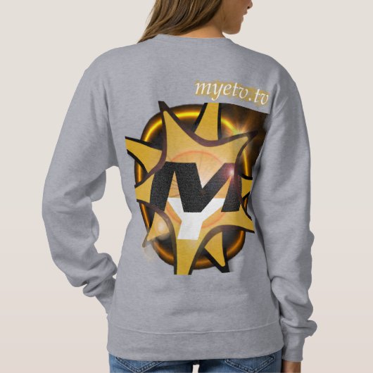 MYETV's Women's Basic Sweatshirt MultiColor (Rückseite)