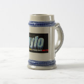 MYFO Bier Stein Bierglas (VorderseiteRechts)