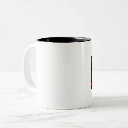 MYFO Kaffee-Tasse Zweifarbige Tasse (Vorderseite Links)