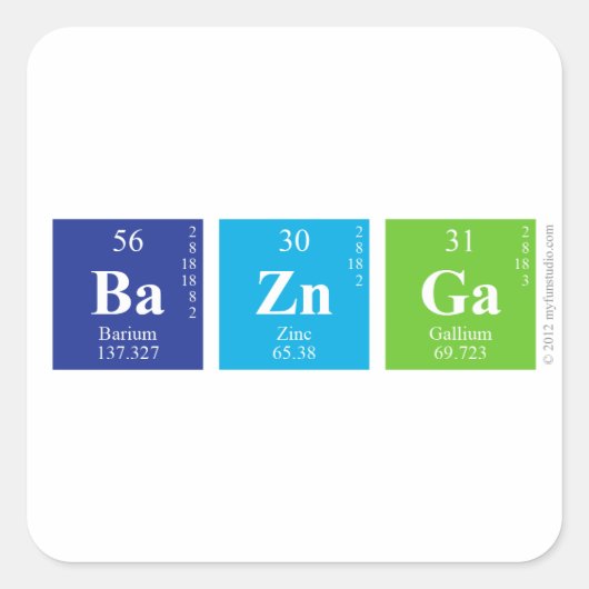 MyFunStudio.com-BaZnGa.pdf Quadratischer Aufkleber (Vorderseite)