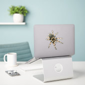 Mygale Spinne Aufkleber (Laptop auf Schreibtisch)