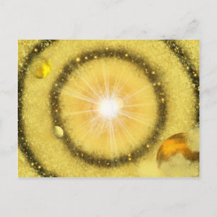 Mygoldenuniversum Postkarte