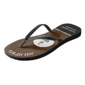 MyJiuJitsuStore FlipFlop Blue Belt Edition Badesandalen (Schrägansicht)
