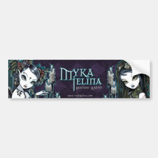 Myka Jelina Fantasie-Kunst-Logo-Autoaufkleber Autoaufkleber