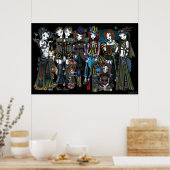 Myka Jelina Gothic Steampunk Tribal Circus Fairies Poster (Küche)