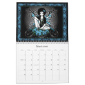 Myka Jelina gotische Fantasie-feenhafter Kalender (Mär 2026)