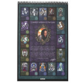 Myka Jelina Kunst-Kalender 2010-2011 Kalender (Rückseite)