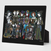Myka Jelina Steampunk Tribal Fairies Foto Plaque Fotoplatte (Seite)