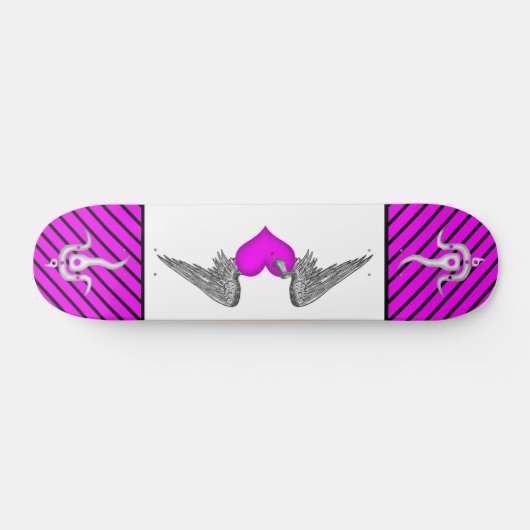 myka Plattform winged Liebe Skateboard (Horizontal)