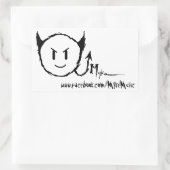 Myke Rectangle Sticker (Tasche)