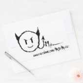 Myke Rectangle Sticker (Umschlag)