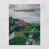 Mykines Farosinseln Postcard Postkarte (Vorderseite)