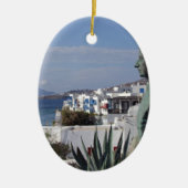 Mykonos 2 keramikornament (Vorne)