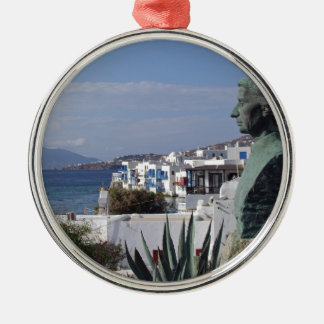 Mykonos 2 ornament aus metall