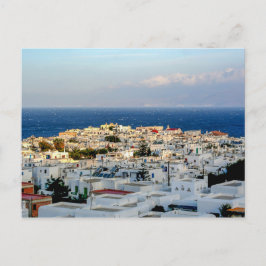 Mykonos Downtown Postkarte