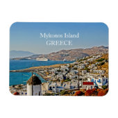 Mykonos Foto Magnet (Horizontal)