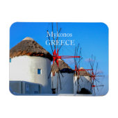 Mykonos Foto Magnet (Horizontal)