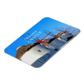 Mykonos Foto Magnet (Linke Seite)